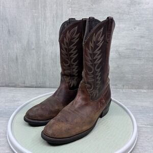 Bottes Western Double-H Vintage Homme 9D – Cuir Made In USA